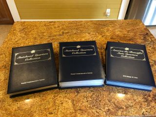 Statehood Quarters Postal Commemorative Society Vol I & Ii Complete,