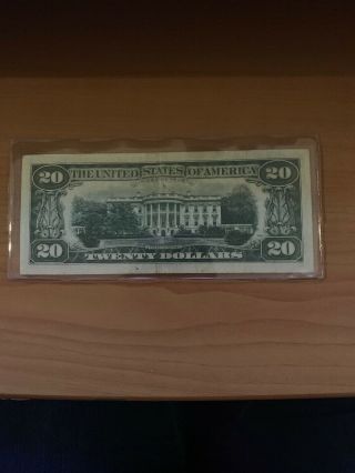 1974 $20 STAR NOTE OLD CURRENCY B13640315 2