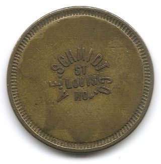 Loyal Order Of Moose No 1221 Belleville IL Good For 5 Cents Trade Token Unlisted 2
