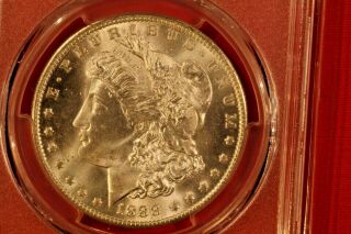 1888 O Morgan Dollar Pcgs Ms64,  Freshly Graded 1888 - O