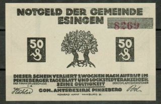 Germany (weimar Republic) 50 Pfennig Notgeld,  1920,  Unc World Currency