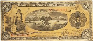 Mexico 1 Pesos 1914 World Banknote S - 1101