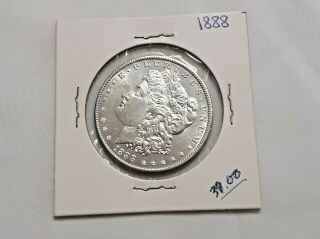 1888 Morgan $1 Dollar Coin.  900 Silver