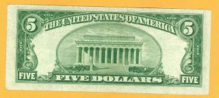 LOW SERIAL NUMBER 1953 $5 Dollar Bill BLUE Seal SILVER CERTIFICATE 2