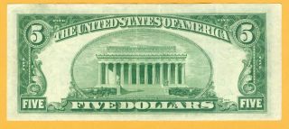 1950 - A $5 FIVE DOLLARS STAR FRN FEDERAL RESERVE note Cleveland 2