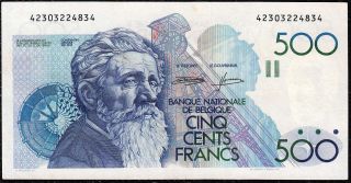 Belgium 500 Francs 1982 (p - 143a) Аu