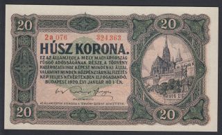 Hungary 20 Korona 1920 UNC - Pick 61 2