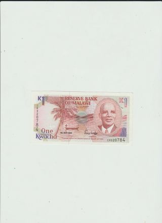 Malawi 1 Kwacha 1992