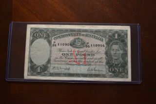 1942 - Australia 1 Pound Two Notes 3