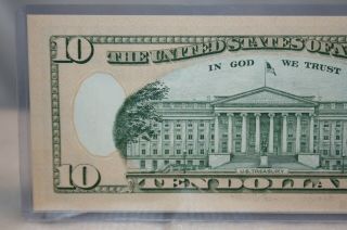 2004 A $10 Star Federal Reserve Note GB Series 5