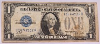 1928 - B $1 United States Silver Certificate,  (fr 1602)