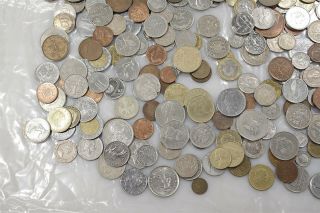 3.  8 lbs Mixed European & Non European Coins Circulated,  Uncertified 5