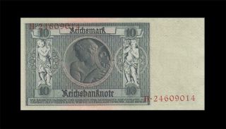 1929 Germany 10 Reichsmark Berlin Consecutive 2 Of 2 ( (gem Unc))