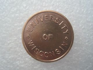 University Of Wisconsin Health Center Parking Token Coin 0328 - 1