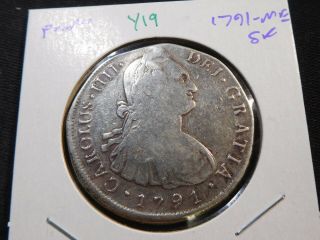 Y19 Peru 1791 - Me 8 Reales