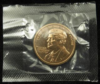 U.  S.  Medal President William Bill Clinton Cello 1 5/16 " Bronze