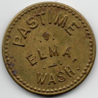 Pastime Elma,  Washington Good For 25¢ In Trade Tc - 24189