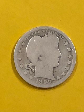 Usa Quarter Silver 1899