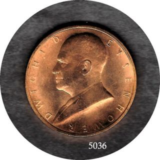 1953 Dwight D.  Eisenhower Inaugural Medal - 1 - 5/16 "