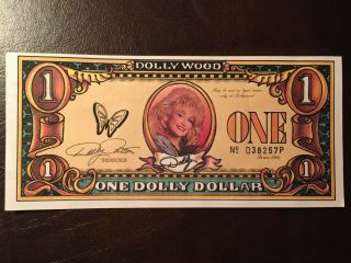 1994 Dollywood One Dollar - Crisp - Uncirculated