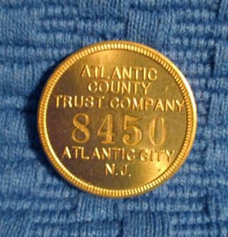 Atlantic Co Trust Co - Atlantic City,  Nj - Christmas Club 8450