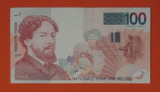 Belgium 100 Francs Banknote Aunc - Unc Billet Banque Nationale De Belgique
