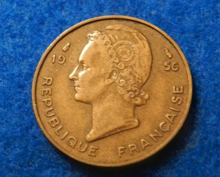 1956 French West Africa 10 Francs - Fantastic Coin - See Pics^^^