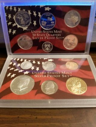 2004 United States Silver Proof Set 11 Coins