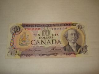 1971 - Bank Of Canada $10 Note - Ten Dollar Bill - Edw0532587