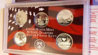 2003 United States Silver Proof Set In Ogp.  Includes Box And.