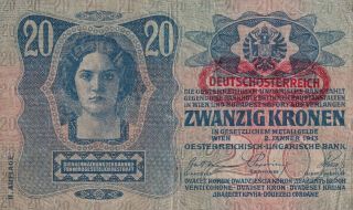 Austria Hungary 20 Kronen 1913 (b37)
