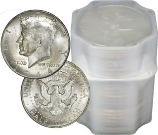Full Dates Roll Of 20 $10 Face Value 90 Silver 1964 Kennedy Half Dollars