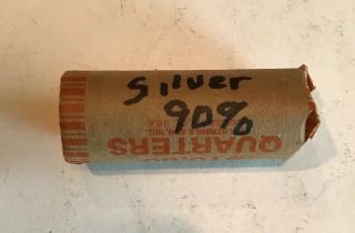 Full Dates Roll Of 40 $10 Face Value 90 Silver Washington Quarters