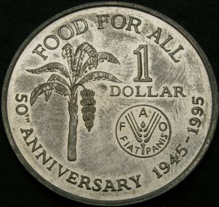 Trinidad And Tobago 1 Dollar 1995 - Fao - 1413 ¤