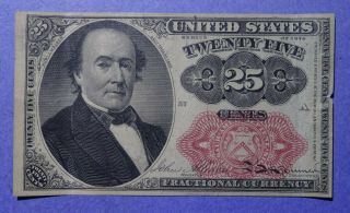 25 Cent Fractional Currency Fifth Issue F - 1309 Vf