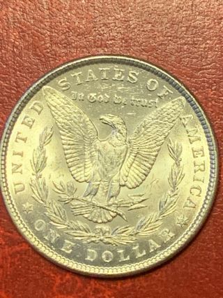 1887 morgan silver dollar stunning bright very crisp details very collectable 2