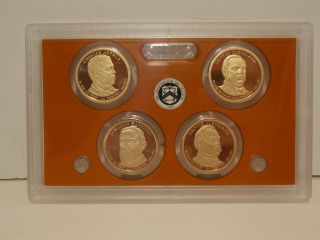 2012 US SILVER PROOF SET - Complete w/ Box and 7
