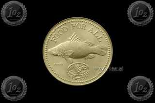Uganda 200 Shillings 1995 (f.  A.  O.  - Fao) Commemorative Coin (km 148) Aunc