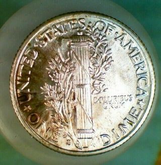 MS 1938 - S Silver Mercury Dime (035) 2