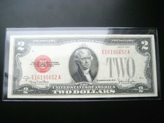 $2 1928 G United States Note Choice Xf Note