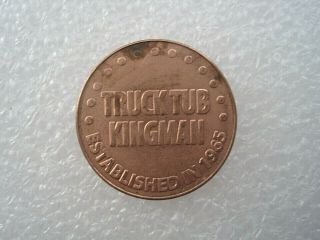 Truck Tub Truck Car Wash Kingman Arizona Token Coin