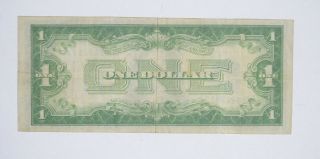 Tough 1928 - B $1.  00 Funny Back Silver Certificate Monopoly Money Collectible 728