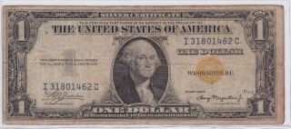 Series 1935 A One Dollar Silver Certificate North Africa $1 Note | 2