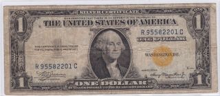 Series 1935 A One Dollar Silver Certificate North Africa $1 Note | 1