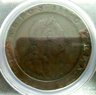 PCGS VF Detail Secure - Great Britain 1797 George III 2 Pence Scarce 4