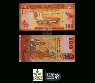 Sri Lanka Ceylon 100 Rupees Beauty Bank Note - Unc - Sri Lanka Rs.  100