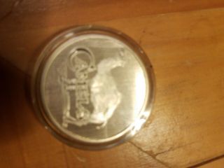 2,  1 Oz Silver 1993 Joe Camel Commemorative 1 Troy Oz.  999 Silver Coins