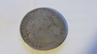1796 8 Reales Spanish Silver Treasure With Multiple Chopmarks
