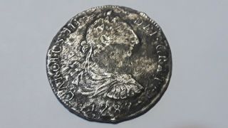 1787 8 Reales Spanish Silver Carolus Iii