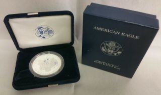 2001 - W Silver American Eagle One Ounce Proof Coin Us With